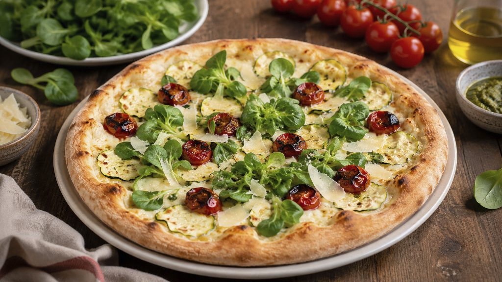 Pizzas de verano elaboradas con ingredientes frescos en Ample Pizza